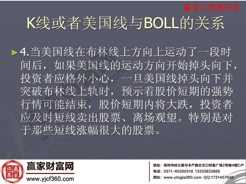 boll指標(biāo)詳解圖解