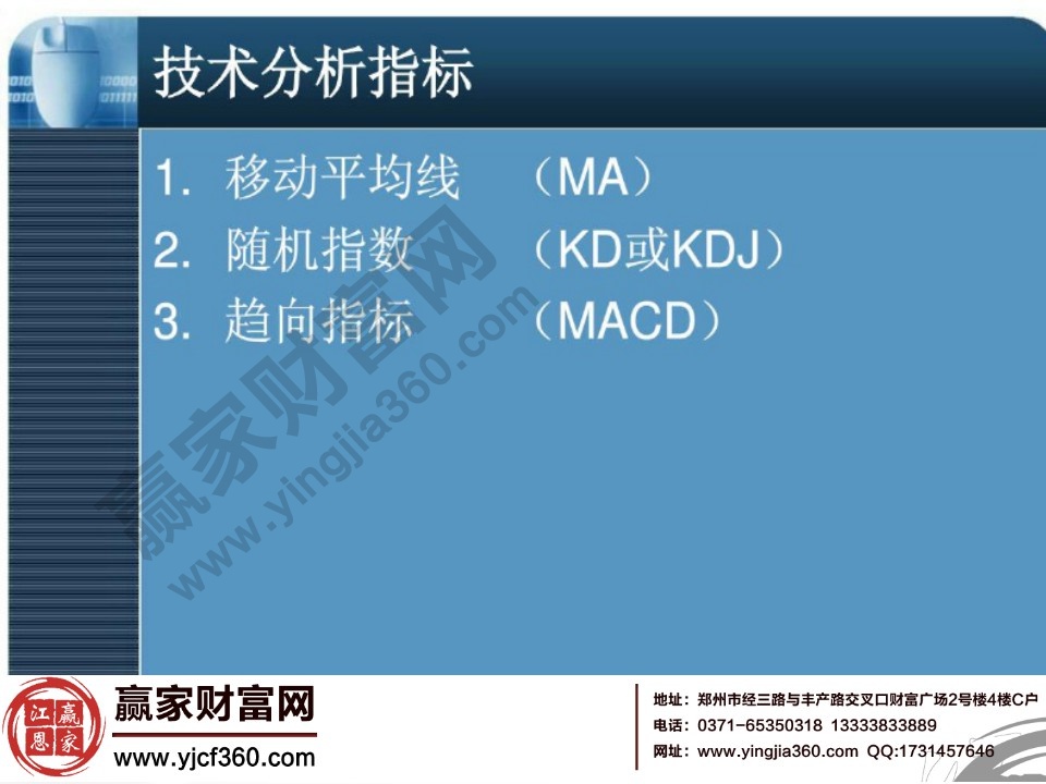 技術(shù)分析指標