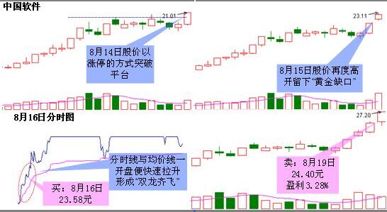 “雙龍齊飛”形態(tài)案例