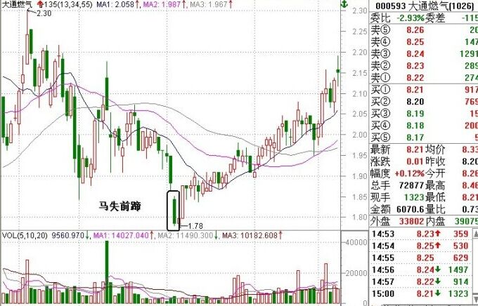 “馬失前蹄”形態(tài)實(shí)戰(zhàn)案例