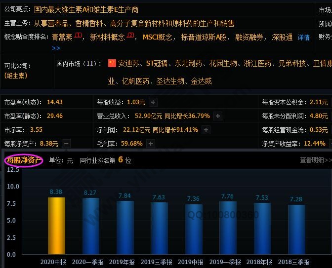 每股凈資產(chǎn)計(jì)算公式