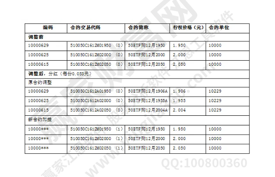 期權(quán)代碼圖示